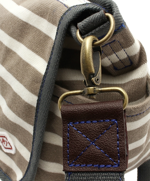 ROOTOTE(ルートート)の「【ROOTOTE】マミールーミニボーダー(ショルダーバッグ・レディース・グレー・FREE)」の11枚目の写真