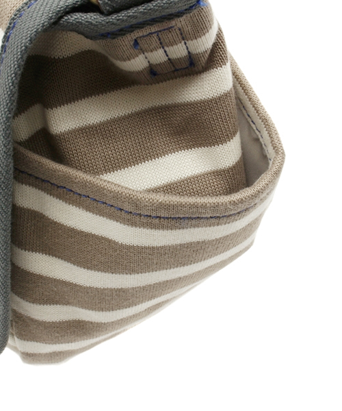 ROOTOTE(ルートート)の「【ROOTOTE】マミールーミニボーダー(ショルダーバッグ・レディース・グレー・FREE)」の12枚目の写真