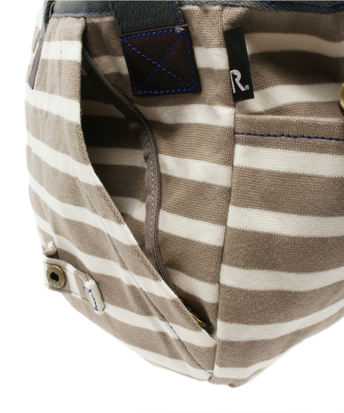 ROOTOTE(ルートート)の「【ROOTOTE】マミールーミニボーダー(ショルダーバッグ・レディース・グレー・FREE)」の16枚目の写真