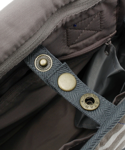 ROOTOTE(ルートート)の「【ROOTOTE】マミールーミニボーダー(ショルダーバッグ・レディース・グレー・FREE)」の7枚目の写真