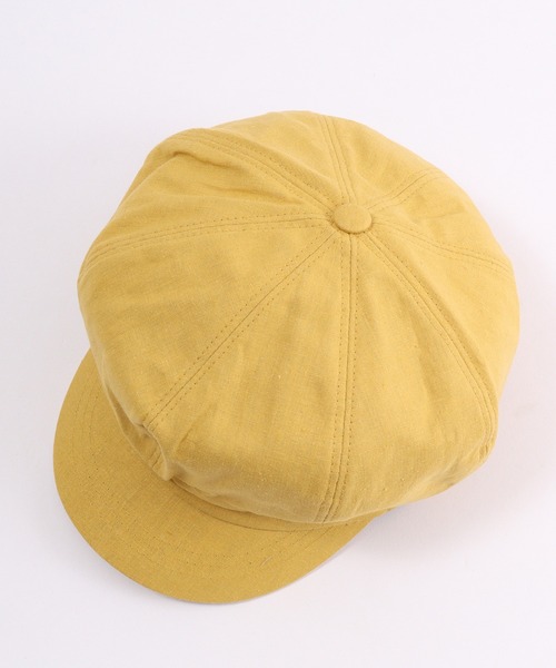 Atlast&co ベージュリネンキャスケット　size:7 KASZKIET L〜4Lサイズ リネン キャスケット ポーランド製 大きい