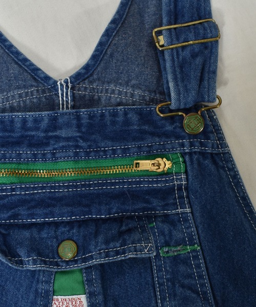 VINTAGE（ヴィンテージ）の「【ヴィンテージ古着】LIBERTY / リバティー デニムオーバーオール（サロペット/オーバーオール・メンズ・ブルー・MEDIUM）」の2枚目の写真