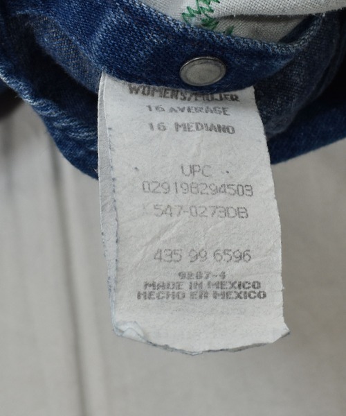 VINTAGE（ヴィンテージ）の「【ヴィンテージ古着】LIBERTY / リバティー デニムオーバーオール（サロペット/オーバーオール・メンズ・ブルー・MEDIUM）」の4枚目の写真