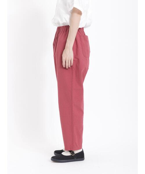 Samansa Mos2（サマンサ モスモス）の「【クールコットン】柄アソートテーパードパンツ（その他パンツ・レディース・レッド/モカ/ブラック/ベージュ/グリーン・F）」の21枚目の写真