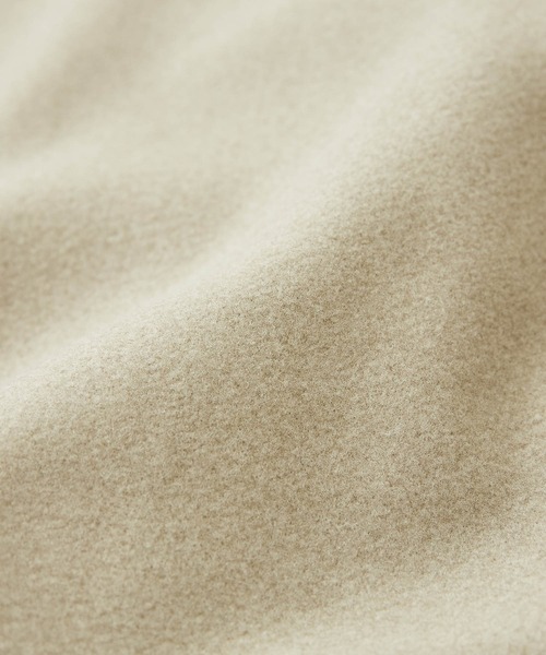 CUBE SUGAR（キューブシュガー）の「キルティング×フェイクメルトン袖切替MA-1ジャケット（MA-1・レディース・カーキ/グレイッシュベージュ/スミクロ・M）」の12枚目の写真