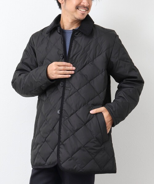 TAION（タイオン）の「【TAION/タイオン】別注キルティングジャケット（ダウンジャケット/コート・メンズ・ブラック/ネイビー・M/L/XL）」の2枚目の写真
