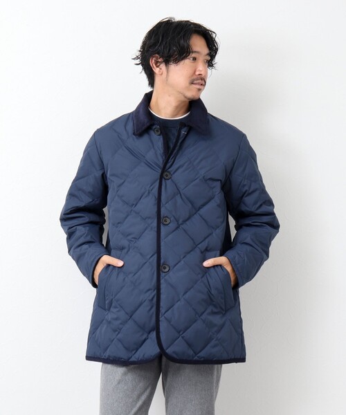 TAION（タイオン）の「【TAION/タイオン】別注キルティングジャケット（ダウンジャケット/コート・メンズ・ブラック/ネイビー・M/L/XL）」の8枚目の写真