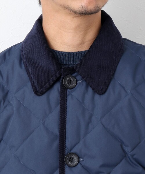 TAION（タイオン）の「【TAION/タイオン】別注キルティングジャケット（ダウンジャケット/コート・メンズ・ブラック/ネイビー・M/L/XL）」の11枚目の写真