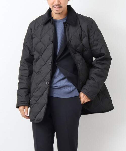 TAION（タイオン）の「【TAION/タイオン】別注キルティングジャケット（ダウンジャケット/コート・メンズ・ブラック/ネイビー・M/L/XL）」の13枚目の写真