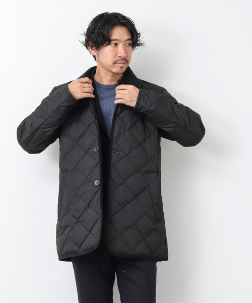 TAION（タイオン）の「【TAION/タイオン】別注キルティングジャケット（ダウンジャケット/コート・メンズ・ブラック/ネイビー・M/L/XL）」の15枚目の写真