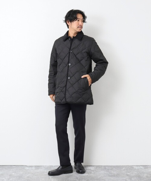 TAION（タイオン）の「【TAION/タイオン】別注キルティングジャケット（ダウンジャケット/コート・メンズ・ブラック/ネイビー・M/L/XL）」の21枚目の写真