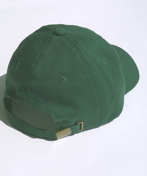 BROOKLYN OVERALL(ブルックリンオーバーオール)の「コットンツイルローキャップ(キャップ・メンズ・キャメル/グリーン/ブラック・FREE)」の5枚目の写真