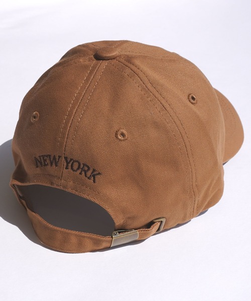 BROOKLYN OVERALL(ブルックリンオーバーオール)の「コットンツイルローキャップ(キャップ・メンズ・キャメル/グリーン/ブラック・FREE)」の6枚目の写真