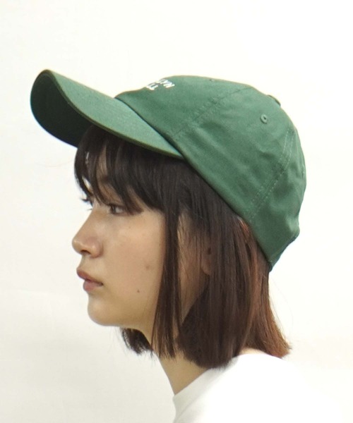 BROOKLYN OVERALL(ブルックリンオーバーオール)の「コットンツイルローキャップ(キャップ・メンズ・キャメル/グリーン/ブラック・FREE)」の13枚目の写真