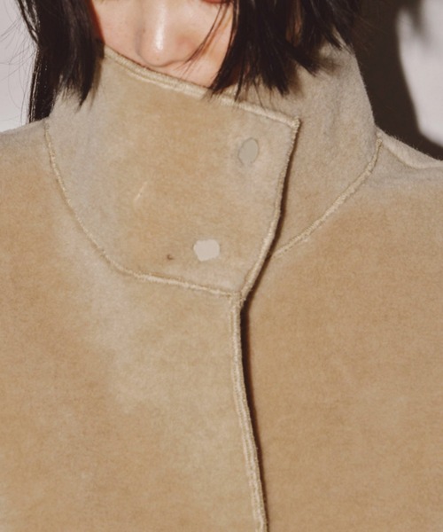 TODAYFUL（トゥデイフル）の「TODAYFUL Standcollar Boa Jacket