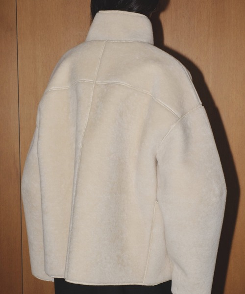 TODAYFUL Standcollar Boa Jacket36