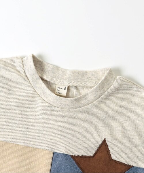 apres les cours（アプレレクール）の「スターポケットTシャツ（Tシャツ/カットソー・キッズ・チェック/ストライプ・80/90/100/110/120/130）」の15枚目の写真