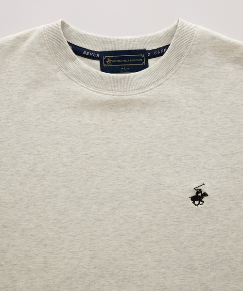 BEVERLY HILLS POLO CLUB（ビバリーヒルズポロクラブ）の「BEVERLY HILLS POLO CLUB / ビバリーヒルズ ポロクラブ 別注 ロゴ刺繍 ビッグシルエット ドローコード プルオーバースウェット（スウェット・メンズ・オフホワイト/アッシュグレー/ダークグリーン/ブラック・M/L）」の17枚目の写真