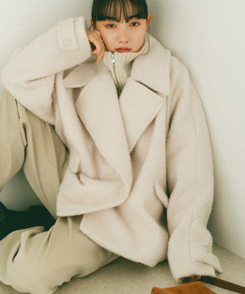 VANNIE U ブークレビッグカラーコート　ヴァニーユー VANNIE U（ヴァニーユー）の「ブークレビッグカラーコート（その他