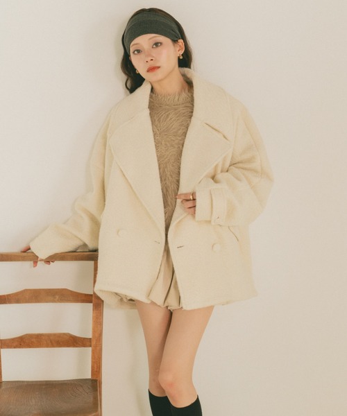 ブークレビッグカラーコート セール】ブークレビッグカラーコート（その他アウター）｜VANNIE U