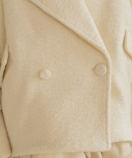 セール】ブークレビッグカラーコート（その他アウター）｜VANNIE U