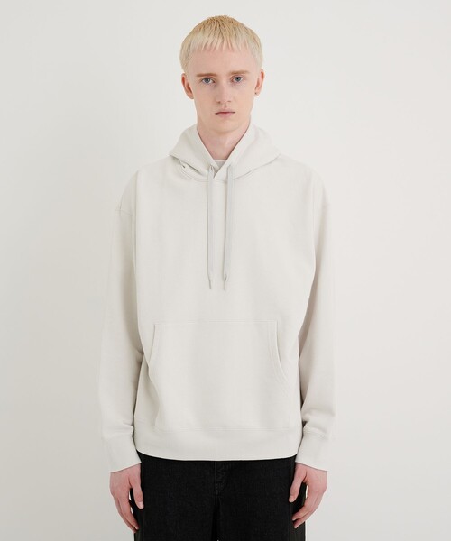 CITY TOKYO（シティトウキョウ）の「コンフォートリラックスフードプルオーバー（パーカー・メンズ・カーキ/ブラック/ダークグリーン/オフホワイト・2/3/1）」の8枚目の写真