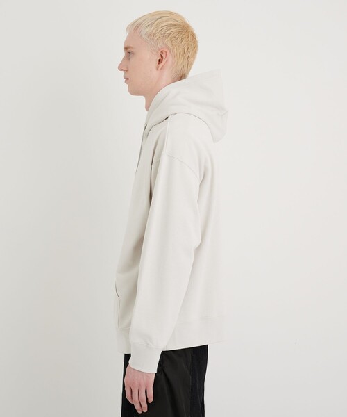 CITY TOKYO（シティトウキョウ）の「コンフォートリラックスフードプルオーバー（パーカー・メンズ・カーキ/ブラック/ダークグリーン/オフホワイト・2/3/1）」の9枚目の写真