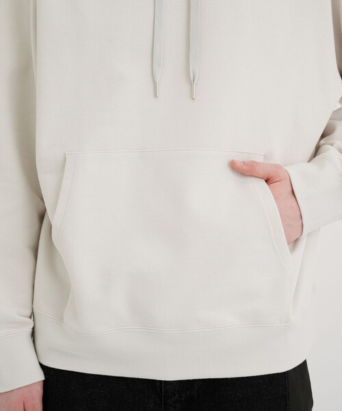 CITY TOKYO（シティトウキョウ）の「コンフォートリラックスフードプルオーバー（パーカー・メンズ・カーキ/ブラック/ダークグリーン/オフホワイト・2/3/1）」の13枚目の写真