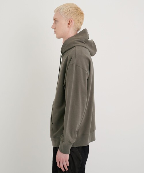 CITY TOKYO（シティトウキョウ）の「コンフォートリラックスフードプルオーバー（パーカー・メンズ・カーキ/ブラック/ダークグリーン/オフホワイト・2/3/1）」の21枚目の写真