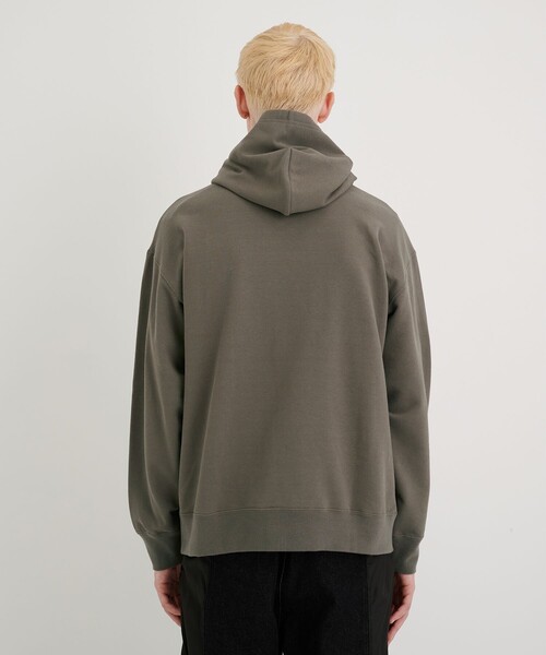 CITY TOKYO（シティトウキョウ）の「コンフォートリラックスフードプルオーバー（パーカー・メンズ・カーキ/ブラック/ダークグリーン/オフホワイト・2/3/1）」の22枚目の写真