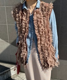 mi via loca | チュールフリルベスト(ベスト)