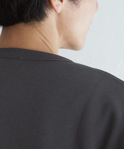 ikka（イッカ）の「バックフリースクルーネックカーデ（カーディガン/ボレロ・メンズ・ブラック/チャコールグレー/ネイビー/ベージュ・L/XL/M/S）」の18枚目の写真