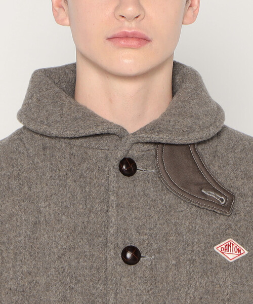 ジャケット・アウター MEN'S WOOL PILE ROUND COLLAR JACKET 44 DANTON（ダントン）の「MEN'S WOOL PILE ROUND COLLAR JACKET
