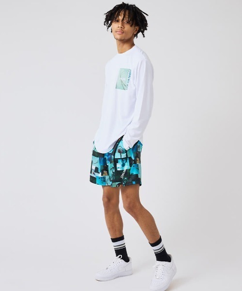 SPALDING(スポルディング)の「【SPALDING:スポルディング】ロングスリーブTシャツフロムダウンタウン/長袖ロンT(Tシャツ/カットソー・メンズ・ホワイト/ブラック・MEDIUM/LARGE/X-LARGE)」の8枚目の写真
