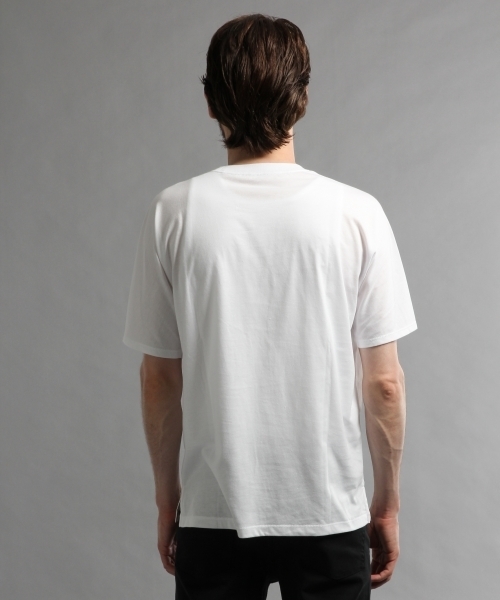 HARE(ハレ)の「ラグランキリカエプルオーバー(HARE)(Tシャツ/カットソー・メンズ・オフホワイト/グレー/ブラック・MEDIUM/SMALL)」の6枚目の写真