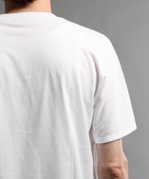 HARE(ハレ)の「ラグランキリカエプルオーバー(HARE)(Tシャツ/カットソー・メンズ・オフホワイト/グレー/ブラック・MEDIUM/SMALL)」の7枚目の写真