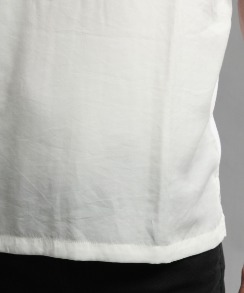 HARE(ハレ)の「ラグランキリカエプルオーバー(HARE)(Tシャツ/カットソー・メンズ・オフホワイト/グレー/ブラック・MEDIUM/SMALL)」の9枚目の写真