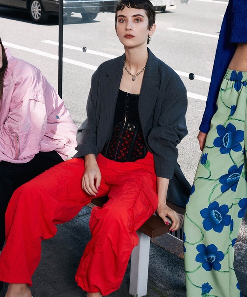 MAISON SPECIAL(メゾンスペシャル)の「テーラードジャケット(テーラードジャケット・レディース・グレー・FREE)」の5枚目の写真