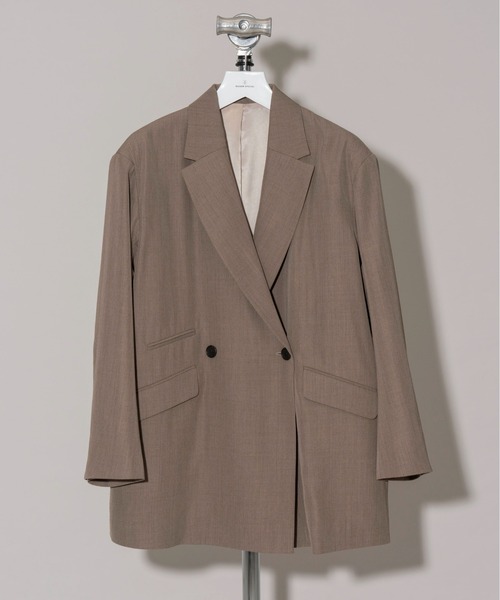 MAISON SPECIAL(メゾンスペシャル)の「テーラードジャケット(テーラードジャケット・レディース・グレー・FREE)」の9枚目の写真