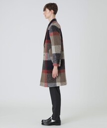 【美品】ブラックレーベルクレストブリッジ　チェスターコート　チェック柄　L 総柄 Yahoo!オークション -「チェスターコート」(男性用) (バーバリー