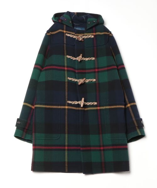 POLO RALPH LAUREN（ポロ ラルフ ローレン）の「プラッド ウールブレンド ダッフル コート（ピーコート・メンズ・マルチ・38R/42R/40 S）」の7枚目の写真