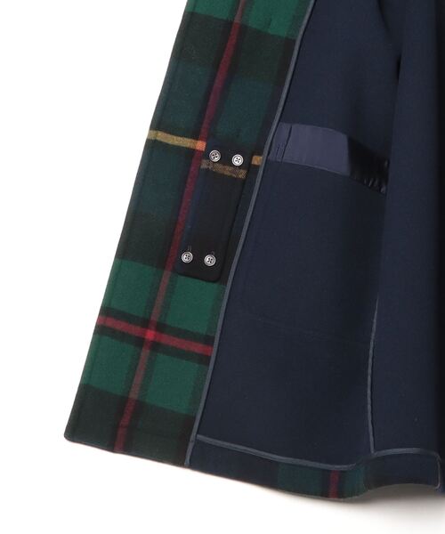 POLO RALPH LAUREN（ポロ ラルフ ローレン）の「プラッド ウールブレンド ダッフル コート（ピーコート・メンズ・マルチ・38R/42R/40 S）」の9枚目の写真