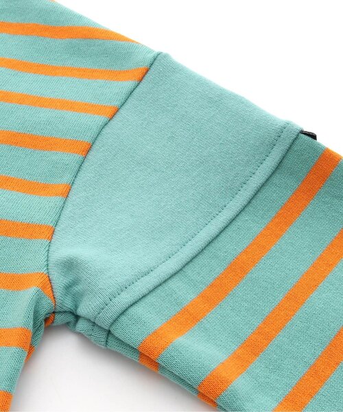 F.O.KIDS(エフオーキッズ)の「長袖ボーダーTシャツ(Tシャツ/カットソー・キッズ・ブラック/ネイビー/ライム/レッド/サックスブルー・80/90/100/110/120/130/140/150)」の7枚目の写真