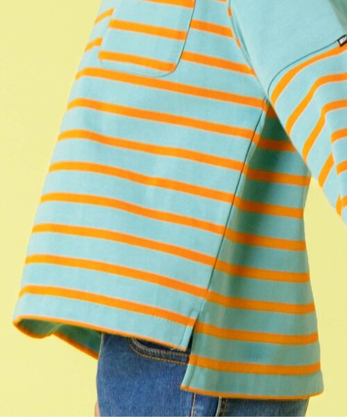 F.O.KIDS(エフオーキッズ)の「長袖ボーダーTシャツ(Tシャツ/カットソー・キッズ・ブラック/ネイビー/ライム/レッド/サックスブルー・80/90/100/110/120/130/140/150)」の12枚目の写真