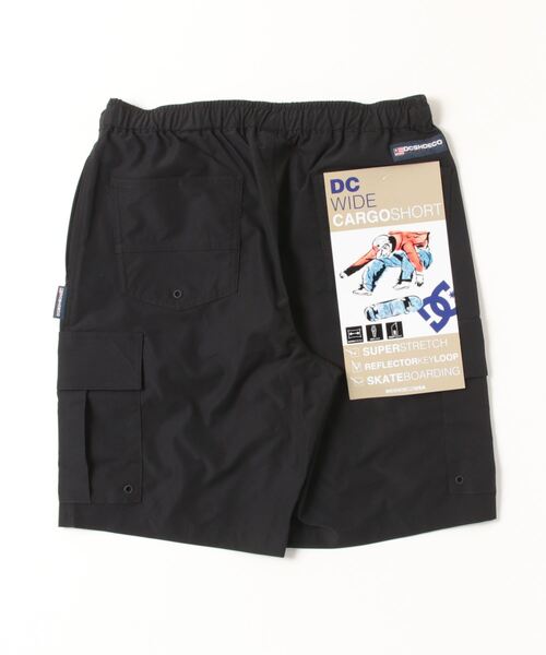 DC（ディーシー）の「DC/ディーシー カーゴショーツ カーゴパンツ ポケット ビッグシルエット セットアップ対応 DWS242002（カーゴパンツ・メンズ・ブラック/ライトインディゴブルー・XL/M/L）」の3枚目の写真