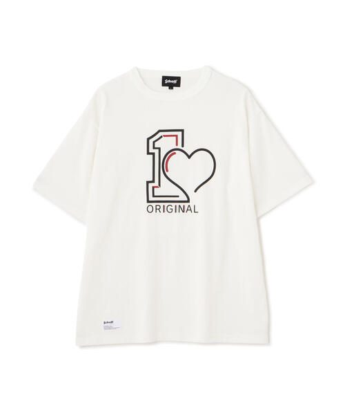 【セール】Schott/ショット/T-SHIRT 'ORIGINAL HEART'/Tシャツ 'オリジナルハート'（Tシャツ/カットソー）｜schott（ショット）
