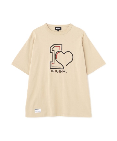 【セール】Schott/ショット/T-SHIRT 'ORIGINAL HEART'/Tシャツ 'オリジナルハート'（Tシャツ/カットソー）｜schott（ショット）