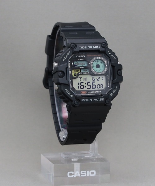 CASIO(カシオ)の「CASIO Collection / WS-1700H-1AJF(デジタル腕時計・メンズ・ブラック・FREE)」の5枚目の写真