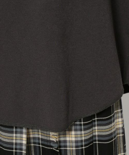 niko and...（ニコアンド）の「ミニパイルステッチBIGプルオーバー（Tシャツ/カットソー・レディース・チャコール/ブルー/アイボリー/ピンク・MEDIUM/LARGE）」の15枚目の写真