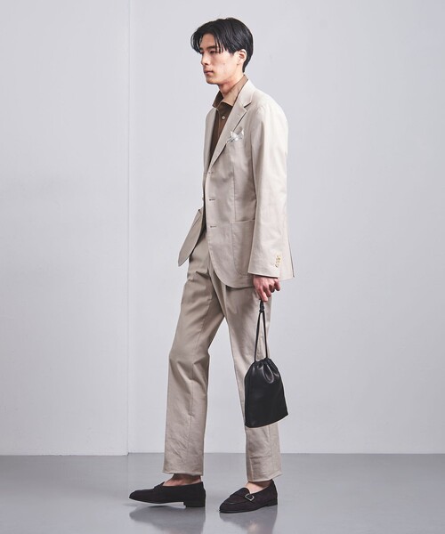 UNITED ARROWS（ユナイテッドアローズ）の「UNFINISHED LEATHER/巾着バッグ（ショルダーバッグ・メンズ・ブラック・FREE）」の18枚目の写真